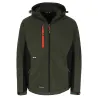 Veste Softshell Trystan Homme - Noir & Kaki - Herock®
