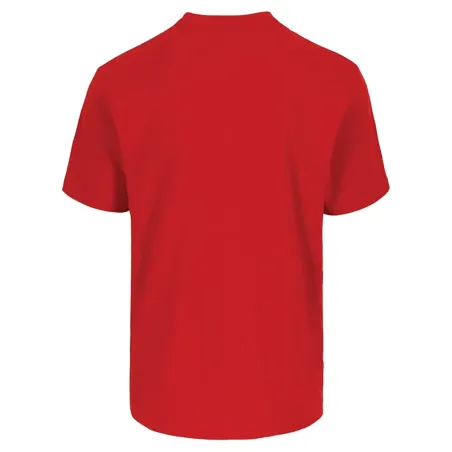 T-shirt Herock® homme coton rouge - Manches courtes 190g/m²