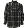 Chemise polaire homme carreaux gris M à 3XL - Treeland®