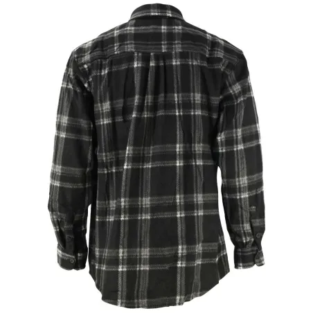 Chemise polaire homme carreaux gris M à 3XL - Treeland®