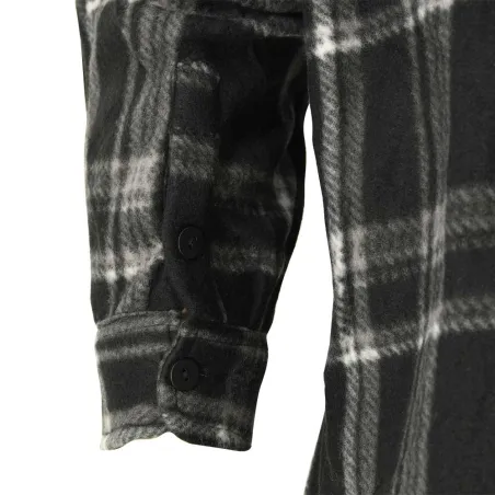 Chemise polaire homme carreaux gris M à 3XL - Treeland®