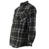Chemise polaire homme carreaux gris M à 3XL - Treeland®