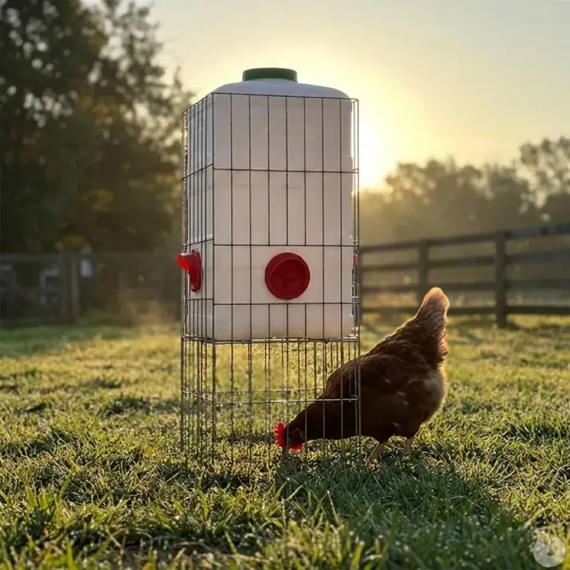 Mangeoire 23 kg à réservoir - Autonomie et anti-gaspi