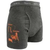 Lot 3 boxers humour coton élastique M à 3XL - Cadeau chasseur