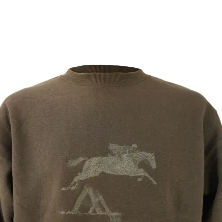 Sweat Euro Hunt S105 - Chasse & extérieur marron