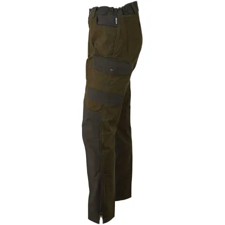 Pantalon chasse anti-ronces Percussion kaki T38-60