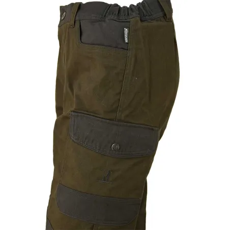 Pantalon chasse anti-ronces Percussion kaki T38-60