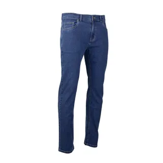 Jeans Andrew coupe droite 5 poches bleu moyen 40-54