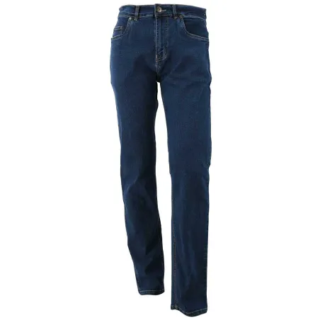 Jeans Andrew coupe droite 5 poches bleu moyen 40-54