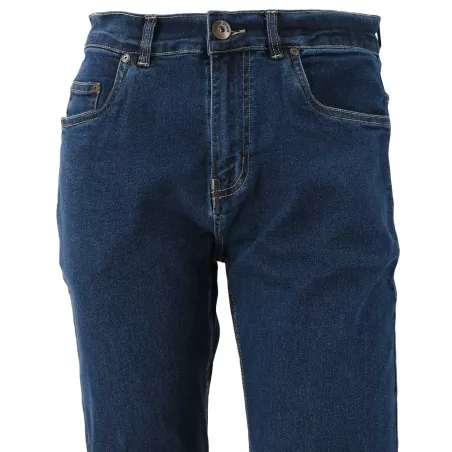 Jeans Andrew coupe droite 5 poches bleu moyen 40-54