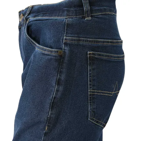 Jeans Andrew coupe droite 5 poches bleu moyen 40-54