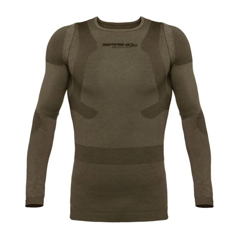 Haut thermique DRYARN en laine Mérinos S à 2XL