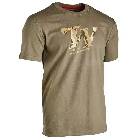 T-shirt Homme Winchester® Kaki - Coton 180g/m²
