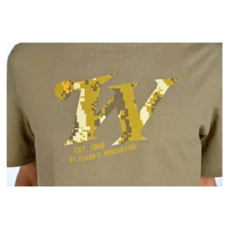 T-shirt Homme Winchester® Kaki - Coton 180g/m²