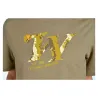 T-shirt Homme Winchester® Kaki - Coton 180g/m²