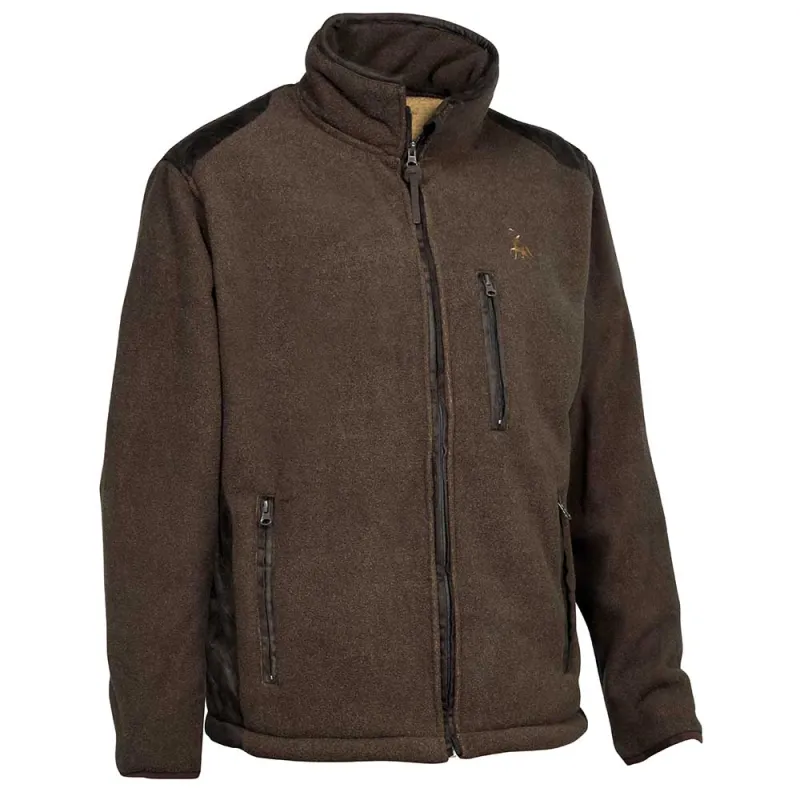 Blouson polaire Verney-Carron Presly 3 poches marron