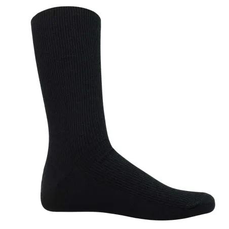 Chaussettes sans élastique noir/gris - Lot de 3 paires
