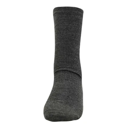 Chaussettes sans élastique noir/gris - Lot de 3 paires