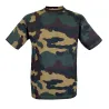 Lot 3 t-shirts coton (beige, kaki, camo) M à 3XL