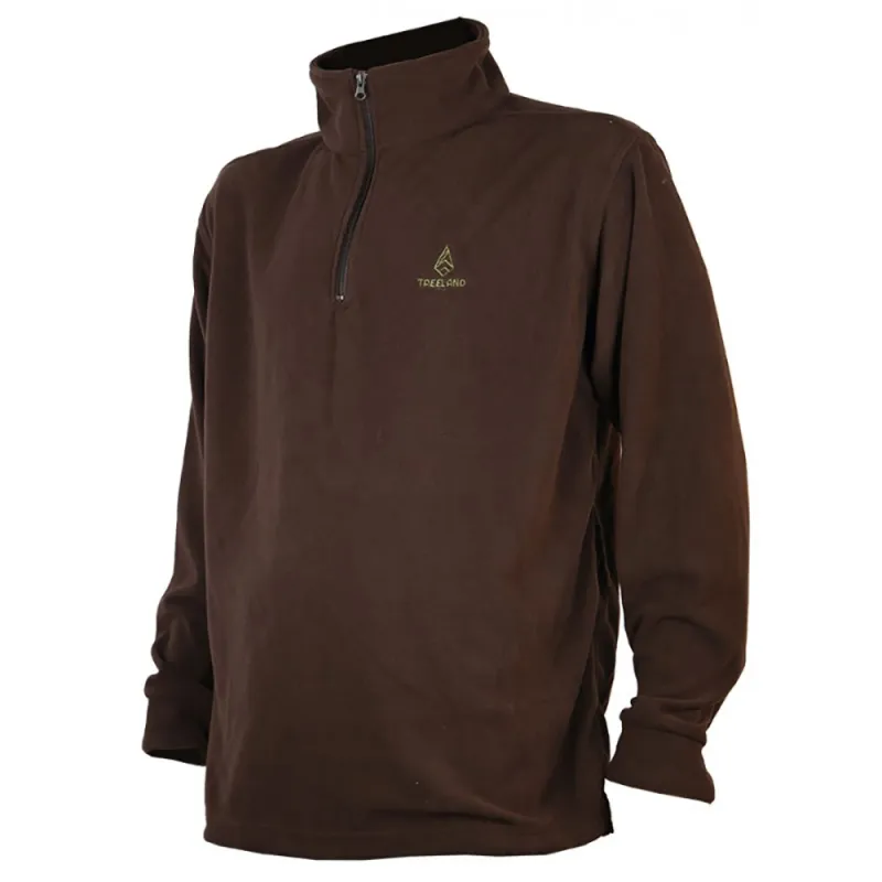 Sweat polaire Treeland® marron - Chaud & résistant