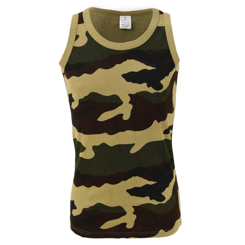 Débardeur camo coton léger M à 3XL - Chasse & extérieur