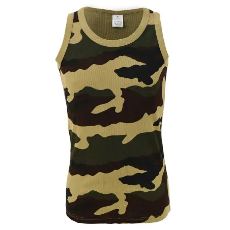 Débardeur camo coton léger M à 3XL - Chasse & extérieur