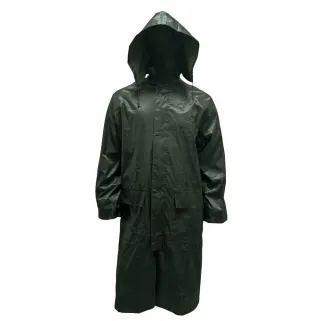Manteau pluie étanche Treeland vert - Polyester PVC