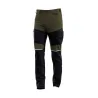 Pack 2 pantalons travail extensibles 4 sens kaki/noir