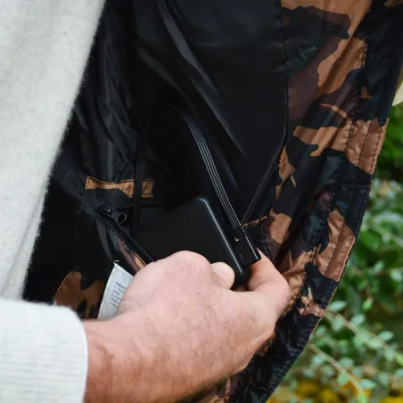 Gilet chauffant camo CE 2XL - Chasse & extérieur