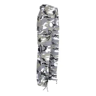 Pantalon BDU Camo Urban Idaho® Homme - Gris 65% Polyester
