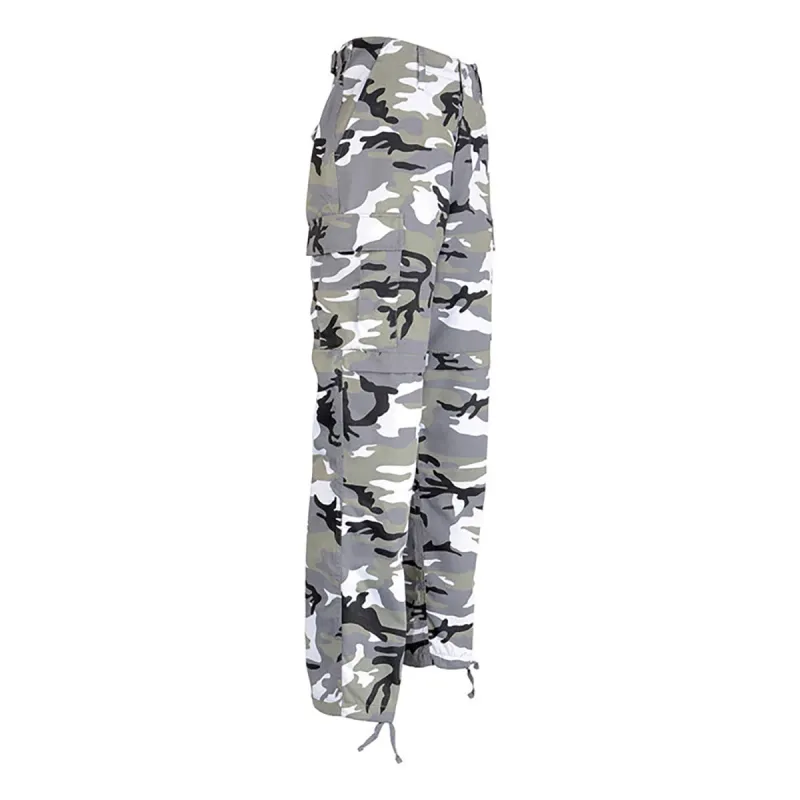 Pantalon BDU Camo Urban Idaho® Homme - Gris 65% Polyester