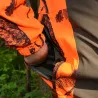 Veste chasse softshell SL TEX orange camo S-3XL