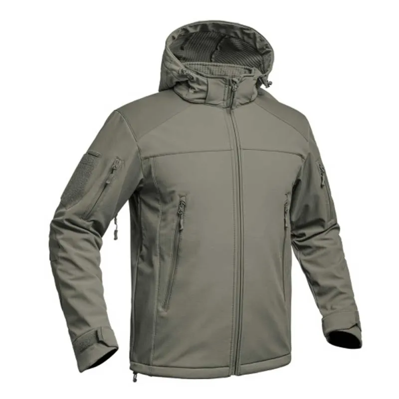 Veste Softshell Fighter V2 kaki – Imperméable et ultra-résistante