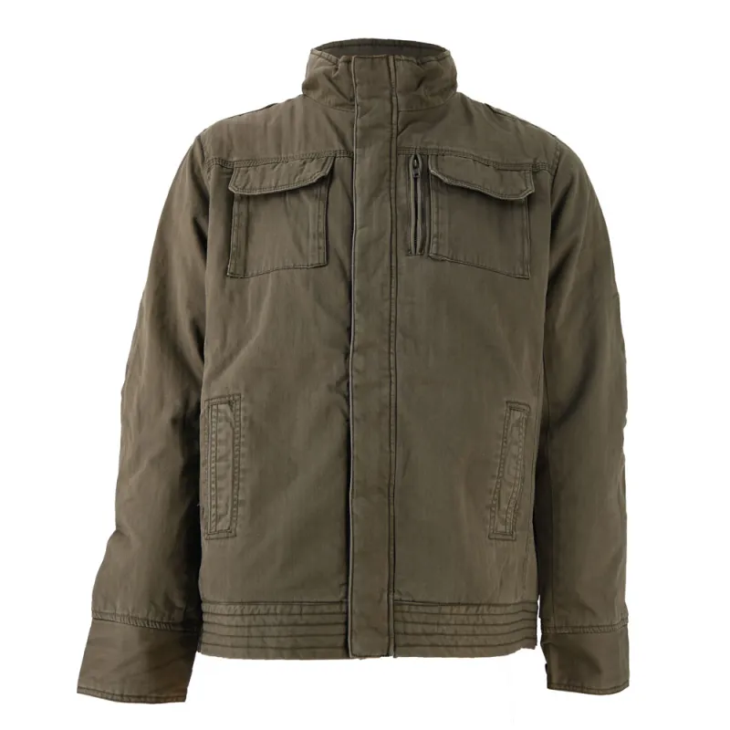 Veste Houston marron - robustesse et confort outdoor L/XL