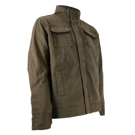 Veste Houston marron - robustesse et confort outdoor L/XL