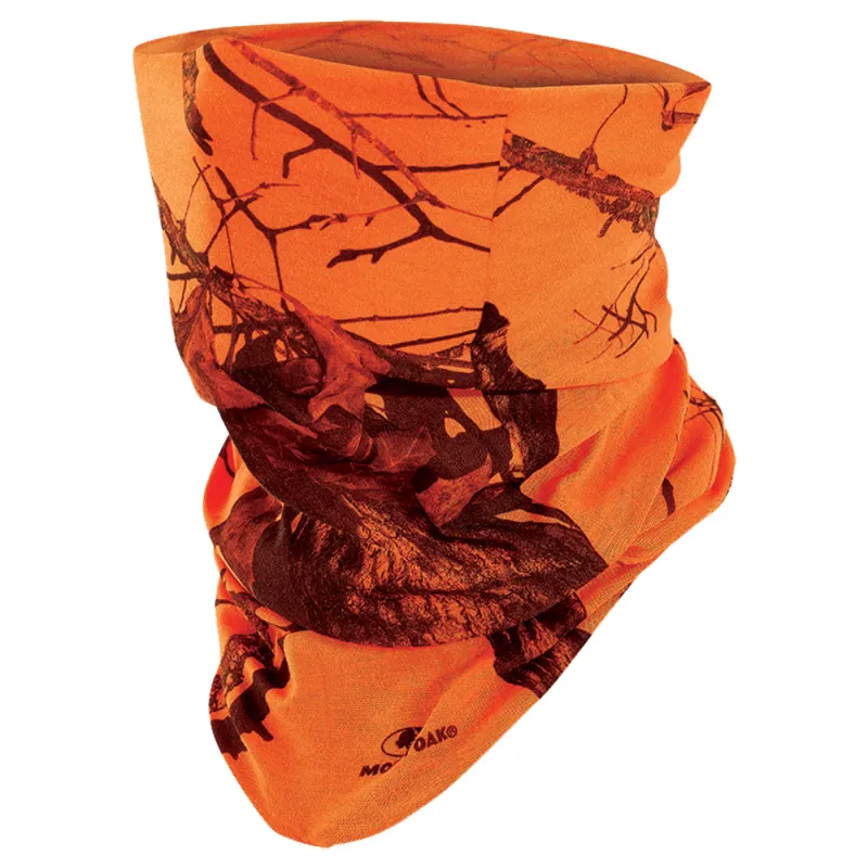 Tour de cou camo orange Blaze - Polyvalent et ajustable