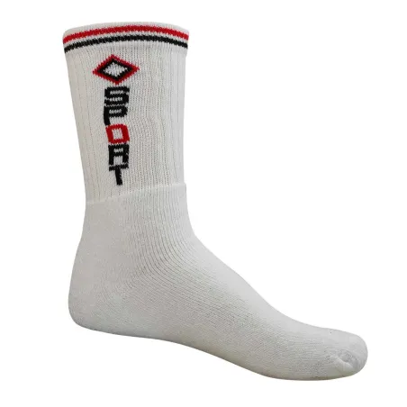Lot de 3 paires de chaussettes sport coton - Blanc