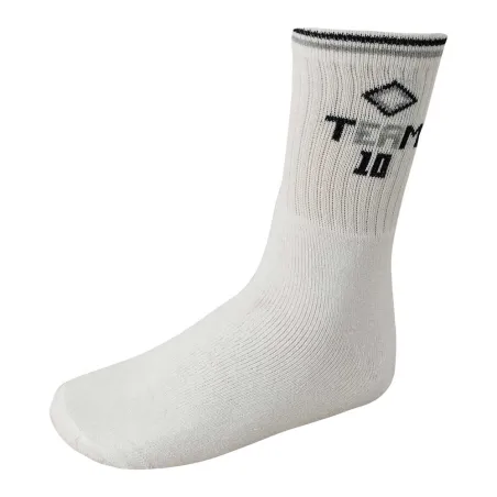 Lot de 3 paires de chaussettes sport coton - Blanc
