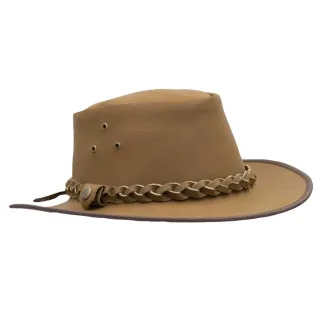Chapeau Traveller en cuir tressé Walker and Hawkes