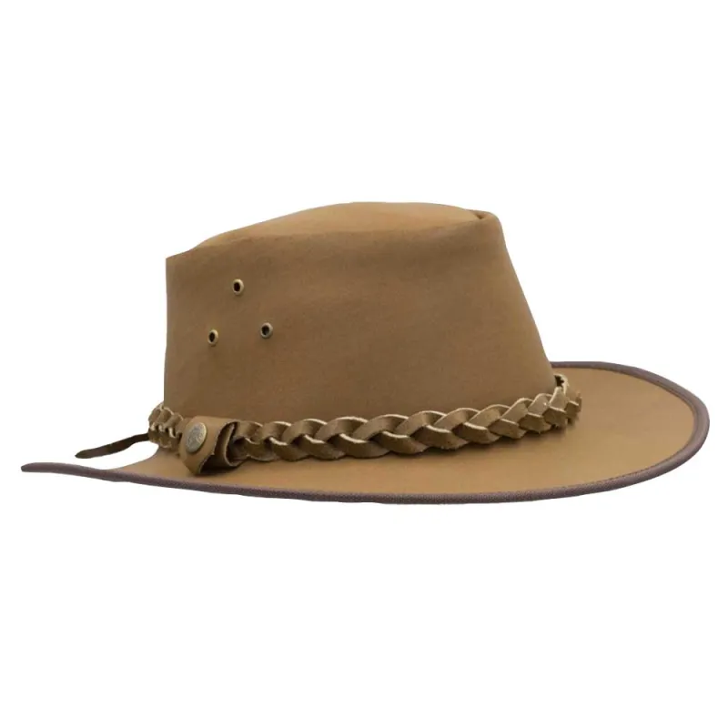Chapeau Traveller en cuir tressé Walker and Hawkes