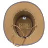 Chapeau Traveller en cuir tressé Walker and Hawkes