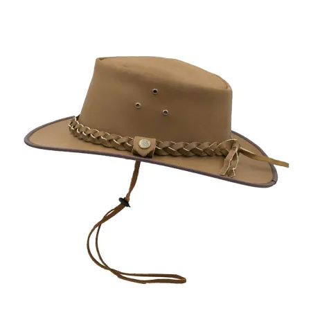 Chapeau Traveller en cuir tressé Walker and Hawkes