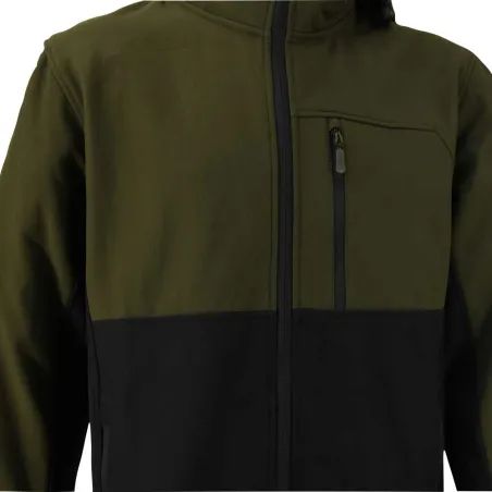 Veste Softshell Tralnor 3 couches déperlante à capuche