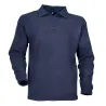 Chemise polaire marine F1 col zippé 220g/m² polyester