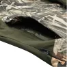 Blouson chasse softshell camo kaki 4 poches S-3XL