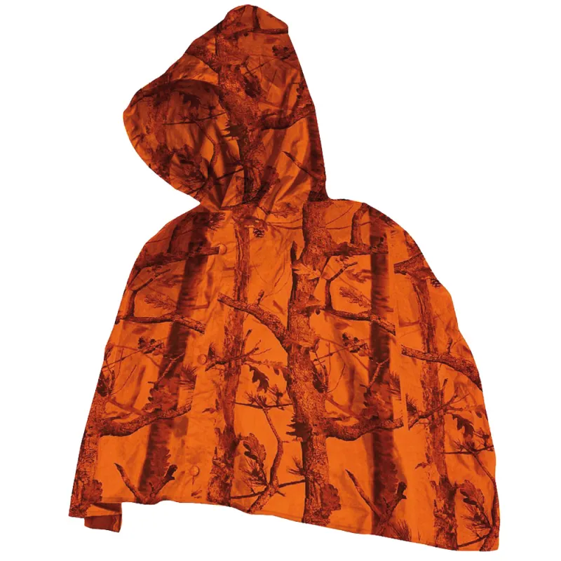 Pèlerine Dinan Ghost imperméable orange Ghost Camo