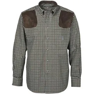 Chemise chasse Sologne Percussion® vert/marron