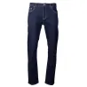 Jeans droit extensible bleu foncé - Tailles 40 à 54