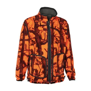 Blouson polaire réversible Pro Hunt kaki/blaze M-4XL