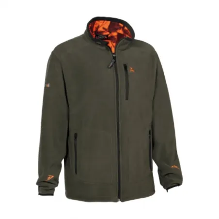 Blouson polaire réversible Pro Hunt kaki/blaze M-4XL